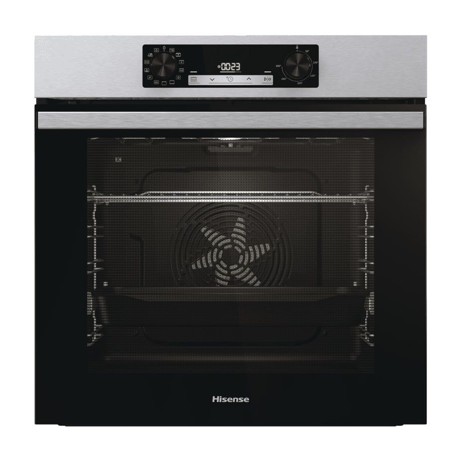Horno multifunción Hisense BI64213E14PX pirolítico de 77 l, inox