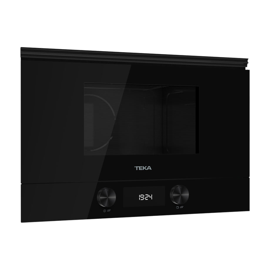 Microondas integrable Teka ML 8220 BIS L FBK, base cerámica y grill de 1200 W
