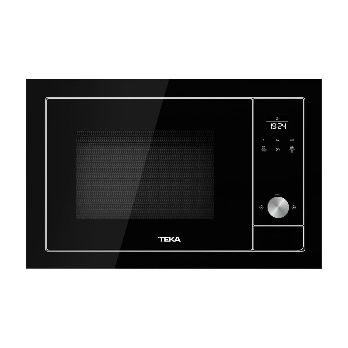 Microondas integrable Teka ML 8200 BIS L BK, 20 l y grill de 1.000 W