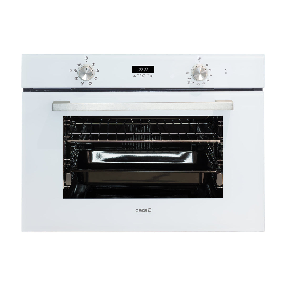 Horno multifunción CATA MD 5008 WH de 40 litros en cristal blanco