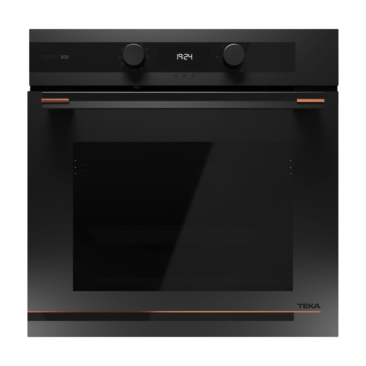 Horno multifunción Teka HLB 84-G1 P BM de 70 l, pirolítico y negro mate