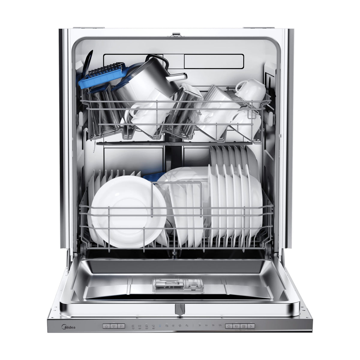 Lavavajillas integrable Midea MDWPB1303LS-W de 13 cubiertos con WiFi