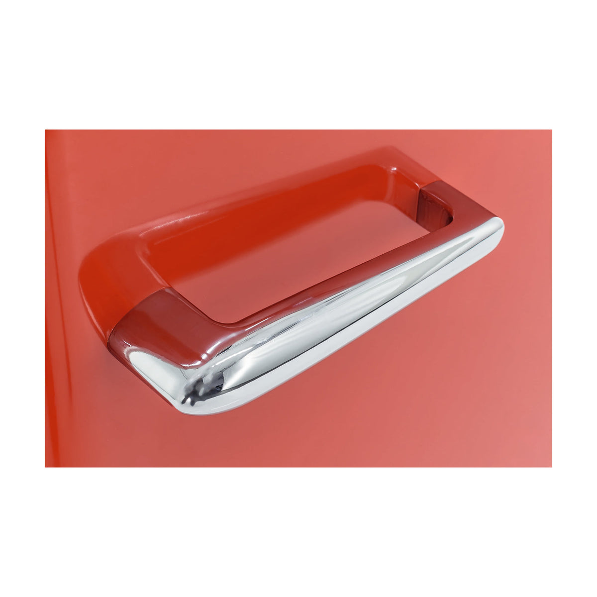 Frigorífico combi Exquisit RKGC250-70-H-160E rot retro rojo, 244 L, clase E