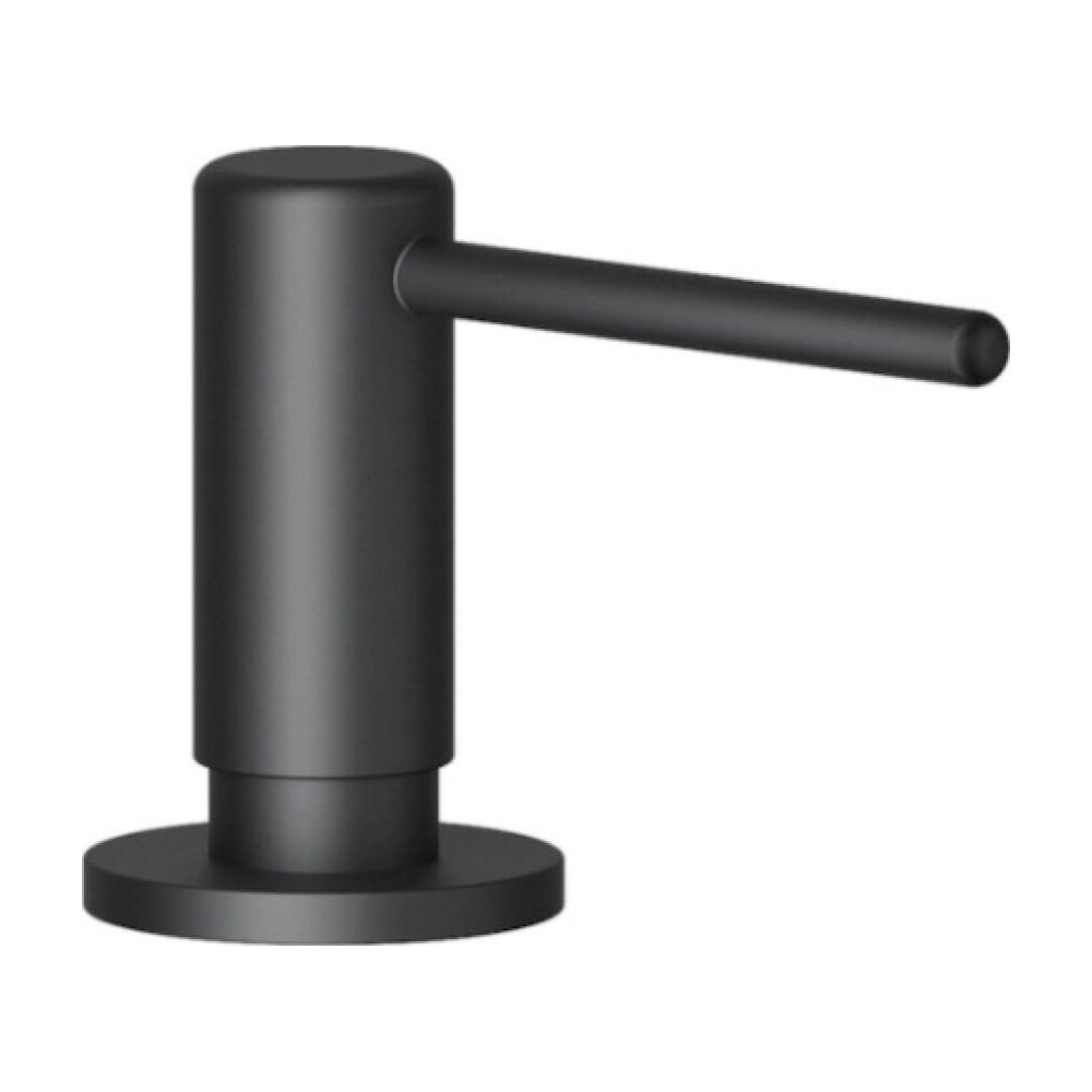 Dispensador de jabón Nobili AVP3534BM empotrado, 300 ml, negro mate
