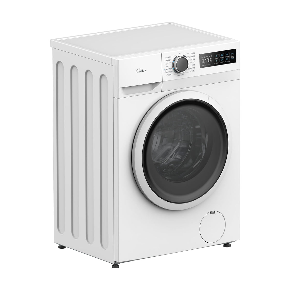 Lavadora de carga frontal Midea MF110W90BA10/W-ES, 9 kg y 1400 rpm
