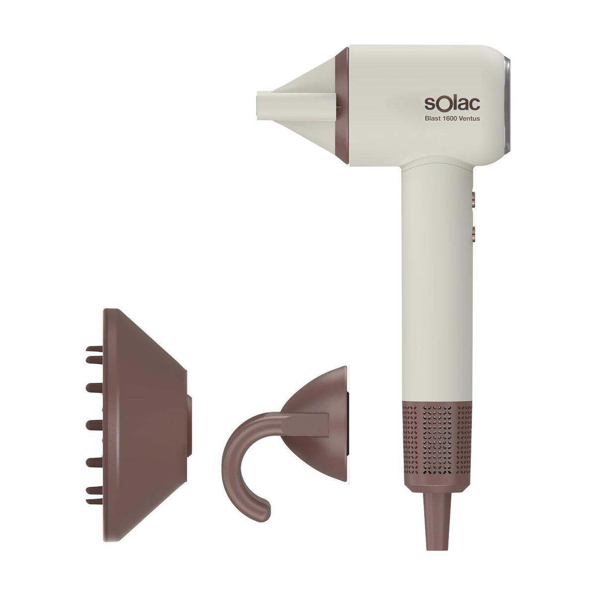 Secador de pelo Solac Blast 1600 Ventus SB7952, 1600 W e iónico