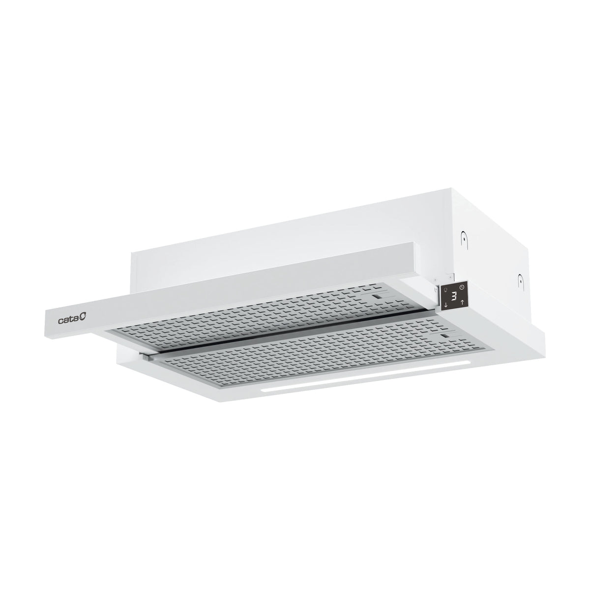 Campana telescópica CATA TFH 6430 GWH, 60 cm, control táctil