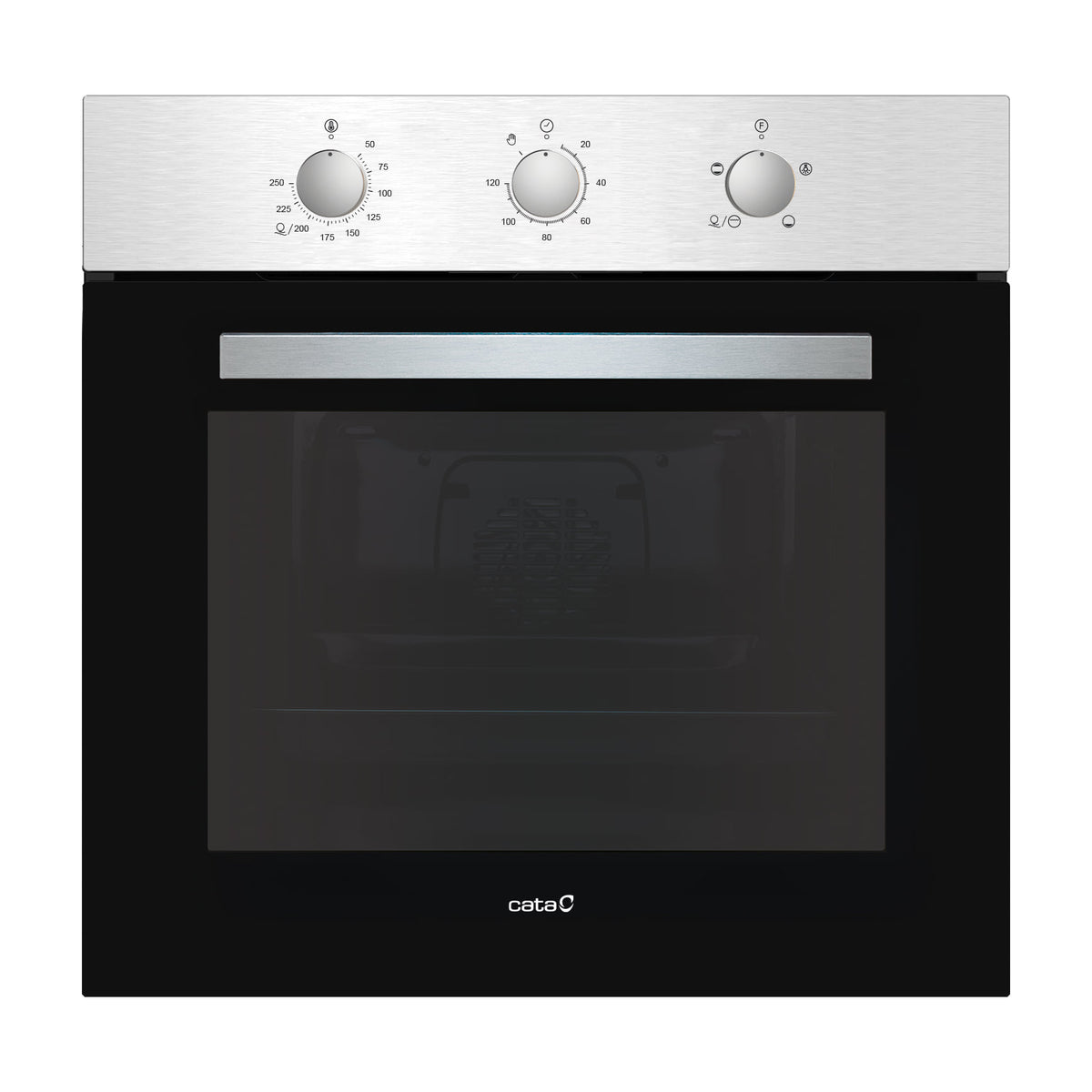 Horno convencional CATA SES 7104 X /C, 4 funciones, inox