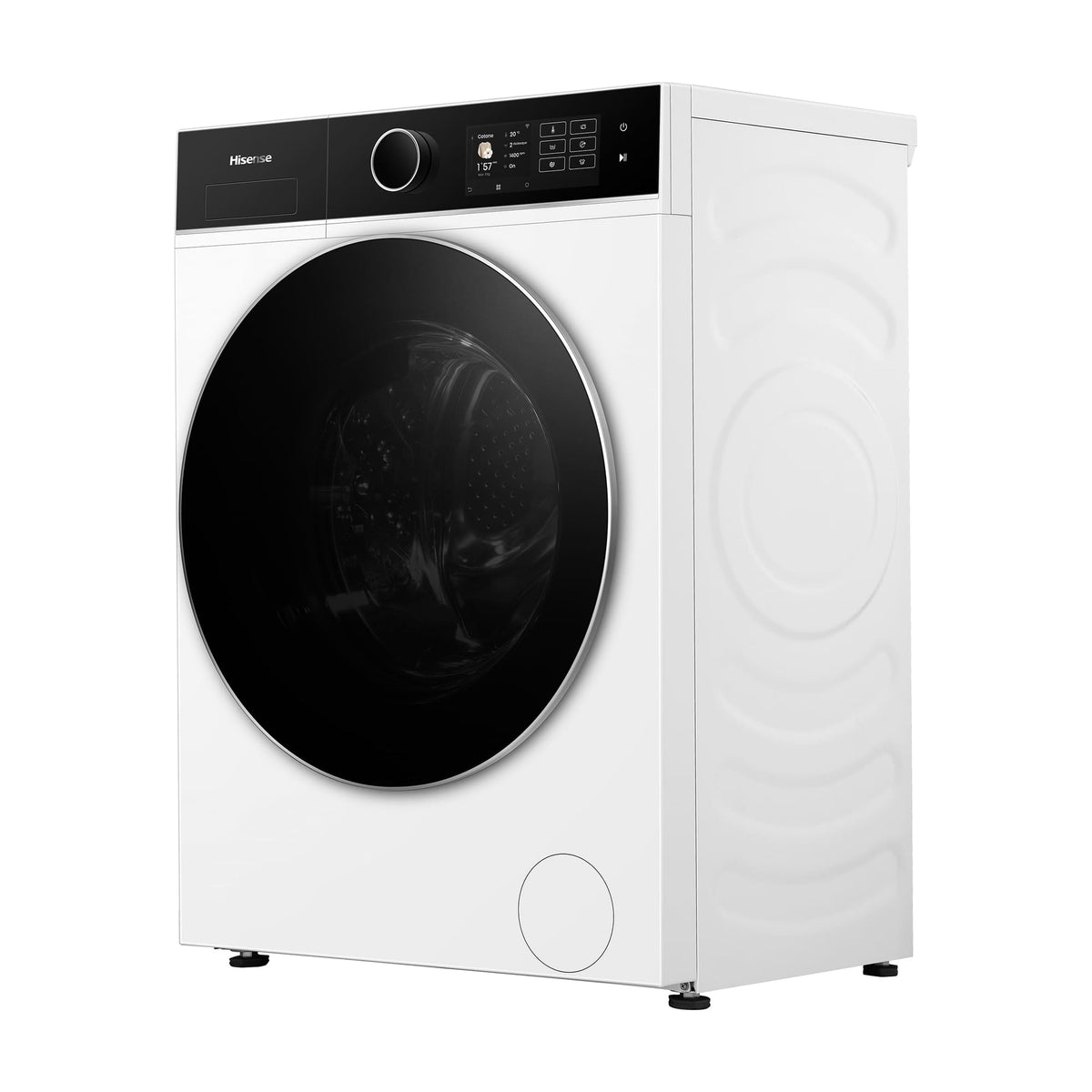 Lavadora Hisense WF5I8043BWF de 8 kg y 1400 rpm