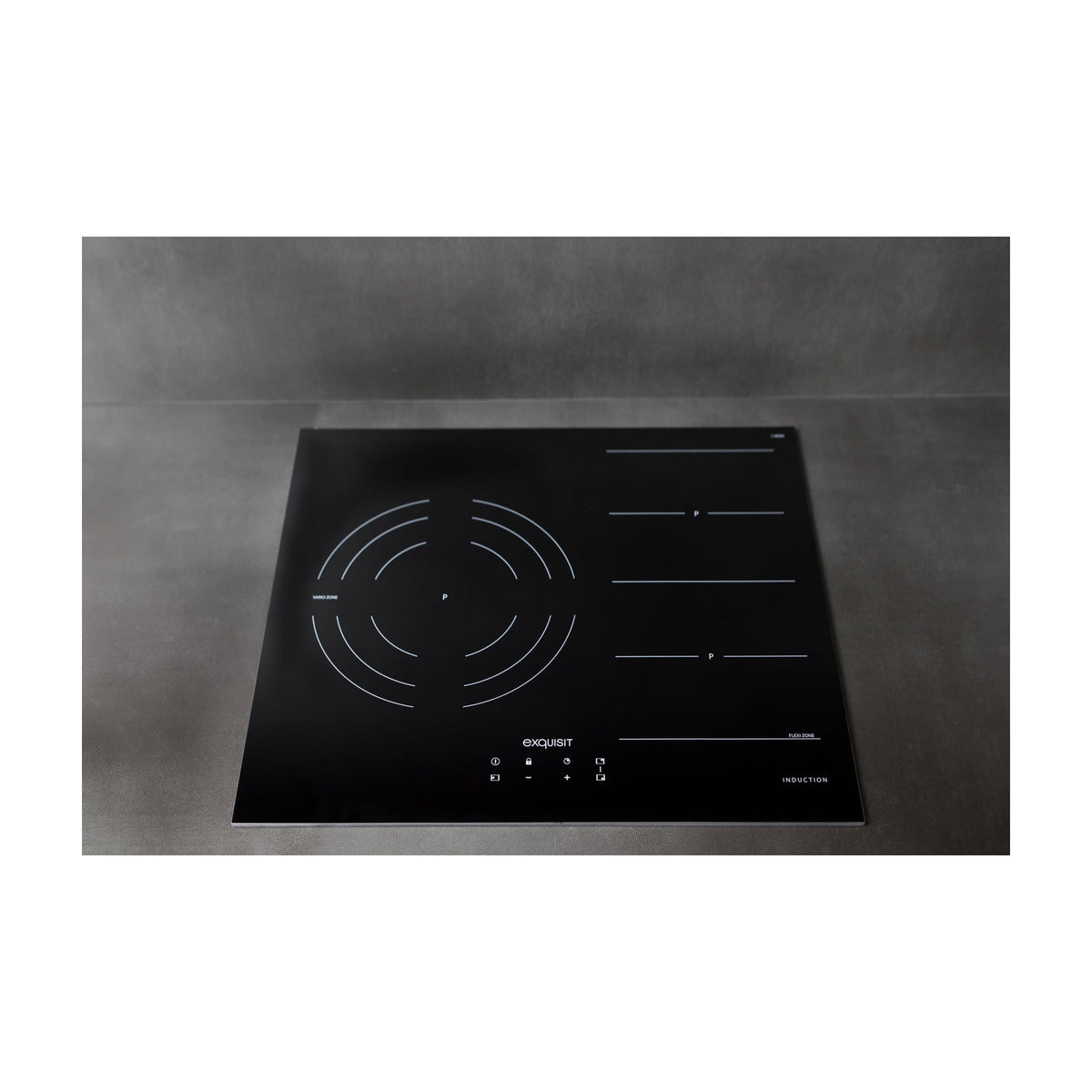 Placa de inducción Exquisit EKI 653F, 3 zonas y zona flexible