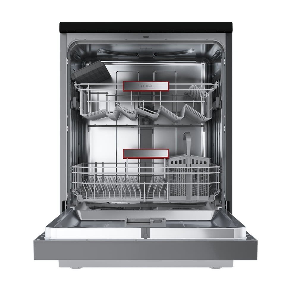 Lavavajillas Teka DFS 263EX inox, 13 cubiertos y 8 programas