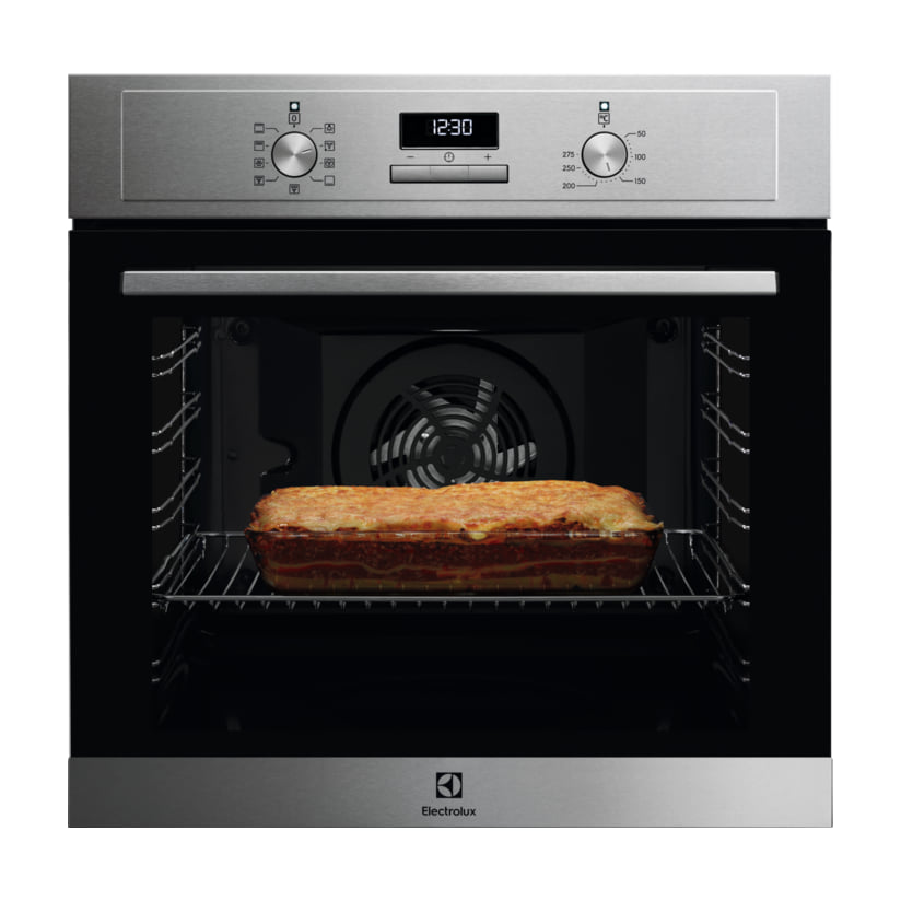 Horno multifunción Electrolux EOF3H54X de 72 l, inox antihuellas