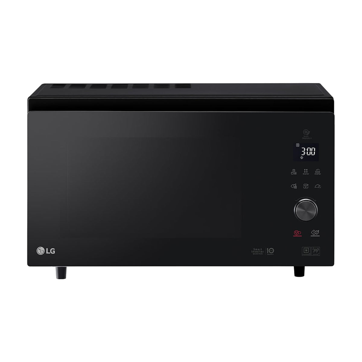 Microondas LG MJ3965BPS de 39 l con grill y convección