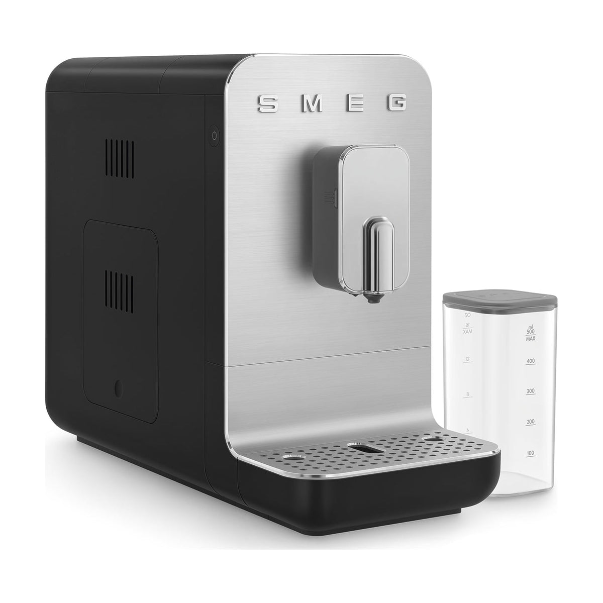 Cafetera superautomática Smeg BCC13BLMEU negra, 19 bar y 10 bebidas