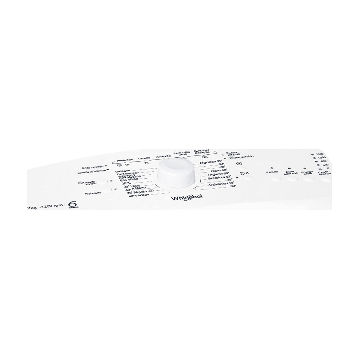 Lavadora de carga superior Whirlpool TDLR 7220LS SP/N, 7 kg y 40 cm de ancho