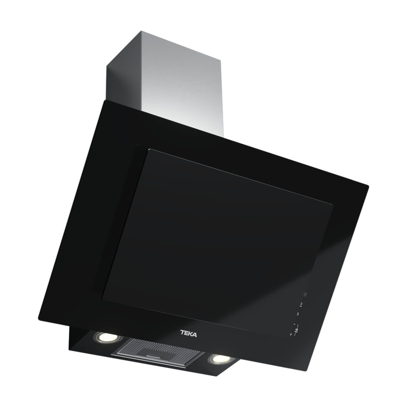 Campana decorativa Teka DVT Pro 78660 TBS de 70 cm, cristal negro