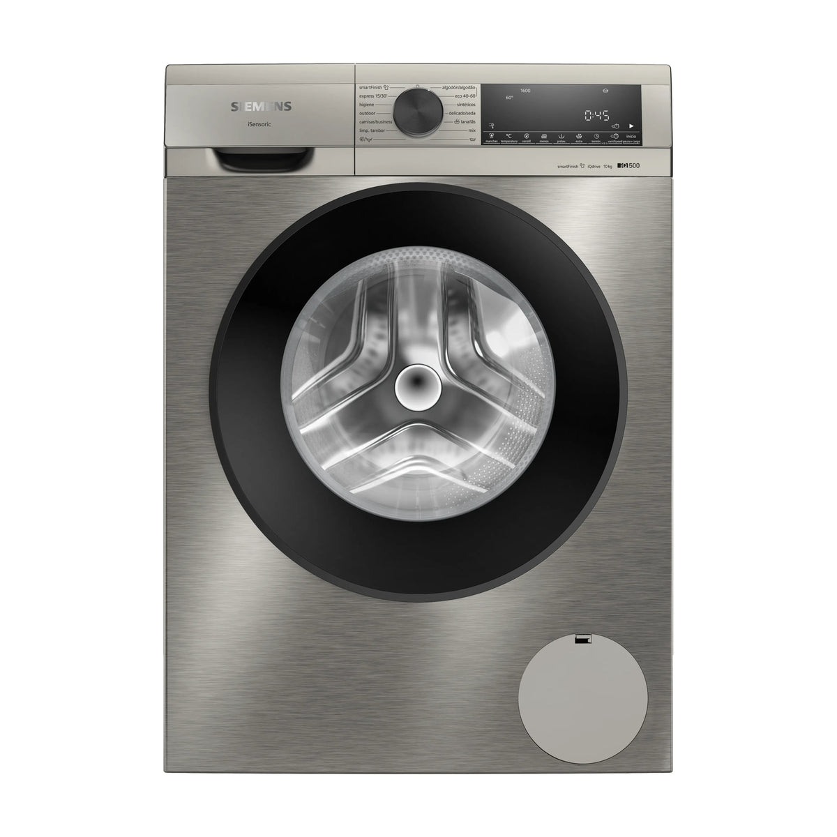 Lavadora Siemens WG56G2ZAES iQ500, 10 kg y 1600 rpm