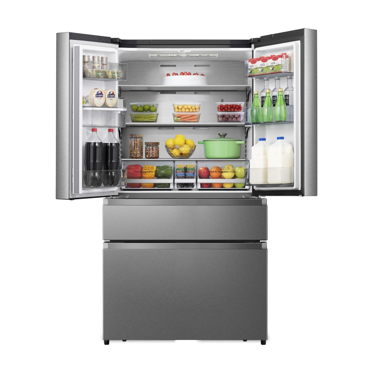 Frigorífico americano Hisense RF749N4SWSE de 579 l, Total No Frost