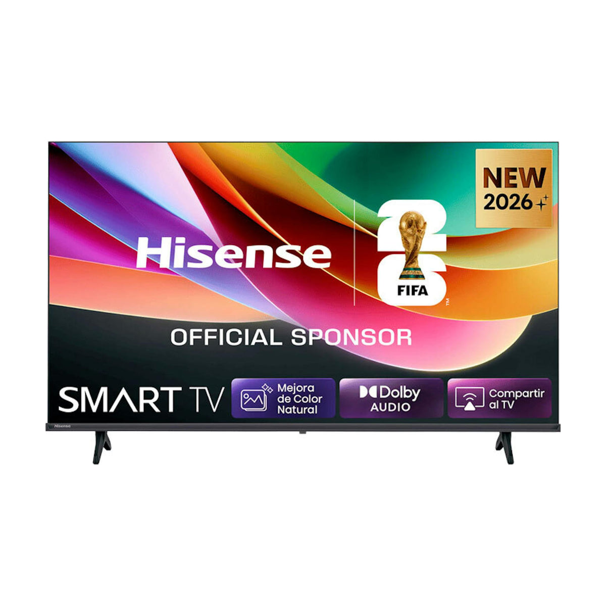 Televisor LED Hisense 32A4S de 32 pulgadas HD Ready con Smart TV