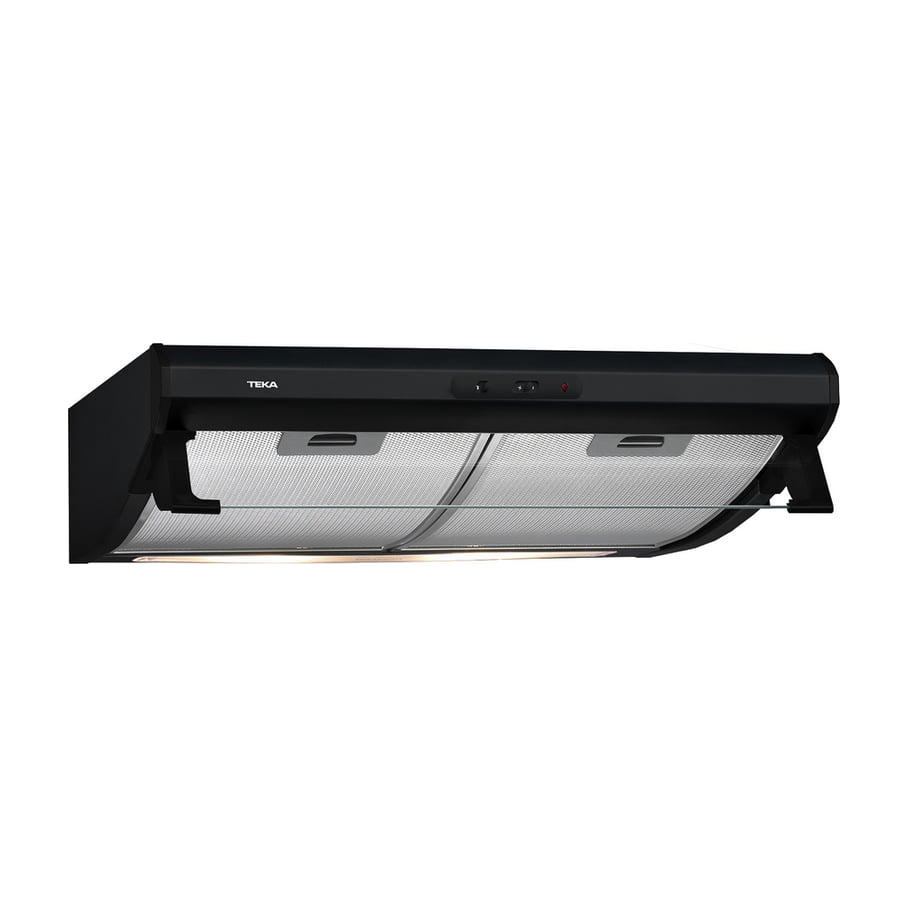 Campana convencional Teka C 6420 negra, 60 cm y 2 motores