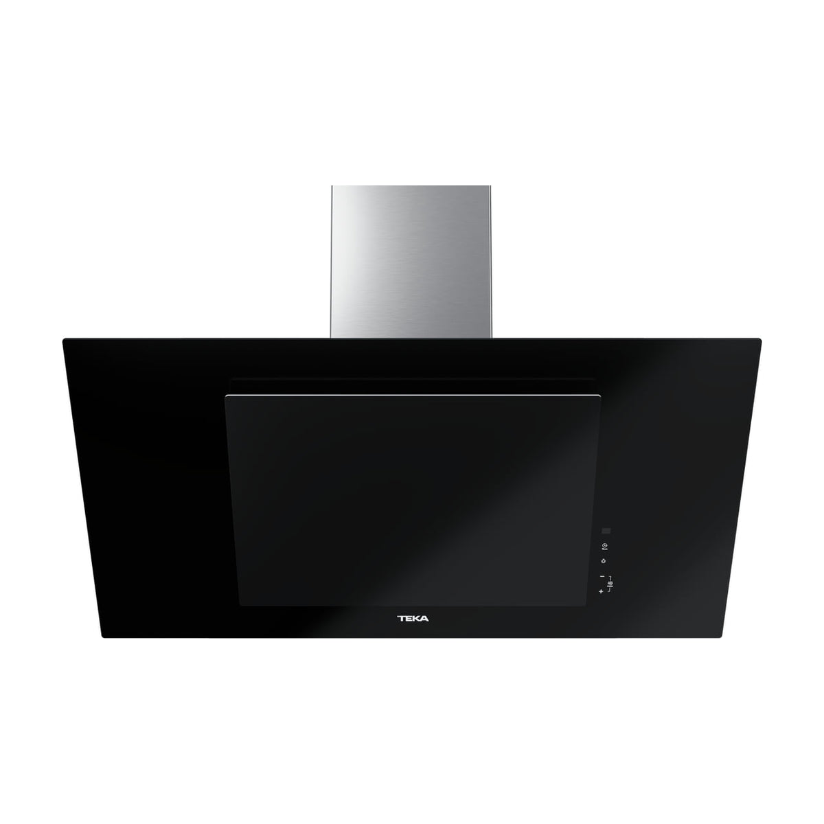 Campana decorativa Teka DVT PRO 98780 TCS BK de 90 cm en cristal negro