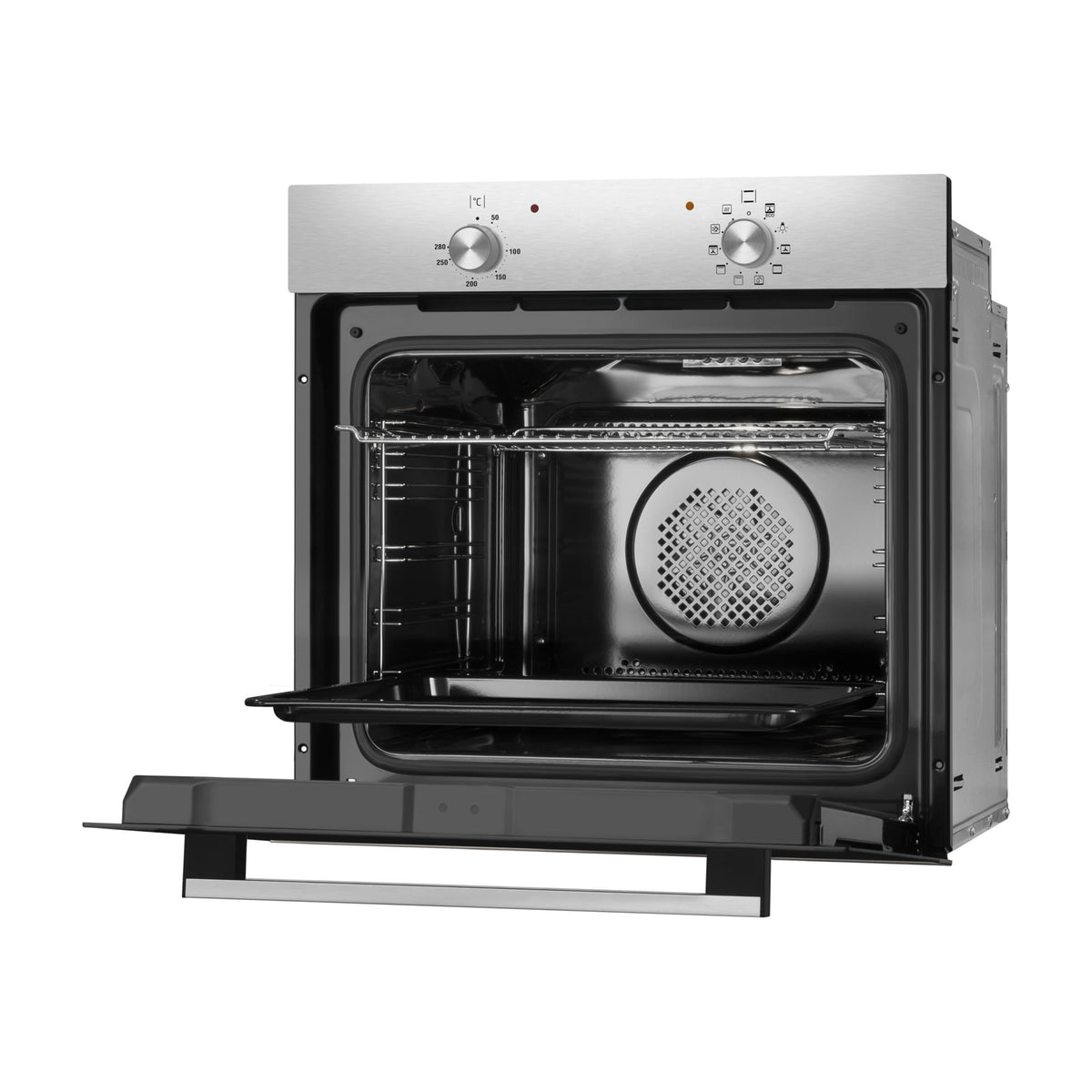 Horno multifunción Fagor Classic Inox 9H-110BX, 77 litros y 9 funciones