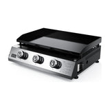 Plancha de gas Black+Decker BXOP7350E, 3 quemadores y 7350 W