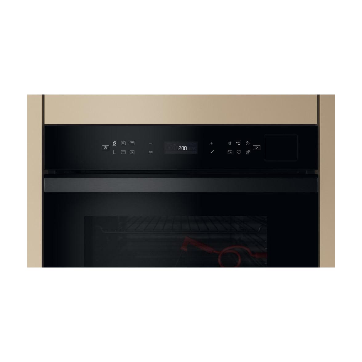 Horno multifunción Whirlpool WOI6A8FPT1SBA de 73 l con vapor y pirólisis