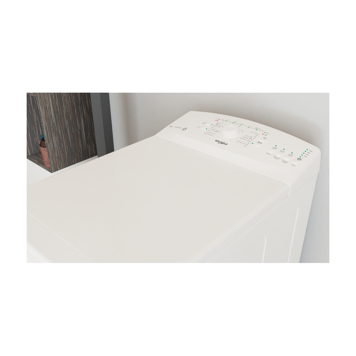 Lavadora de carga superior Whirlpool TDLR 6040L EU/N, 6 kg, clase C