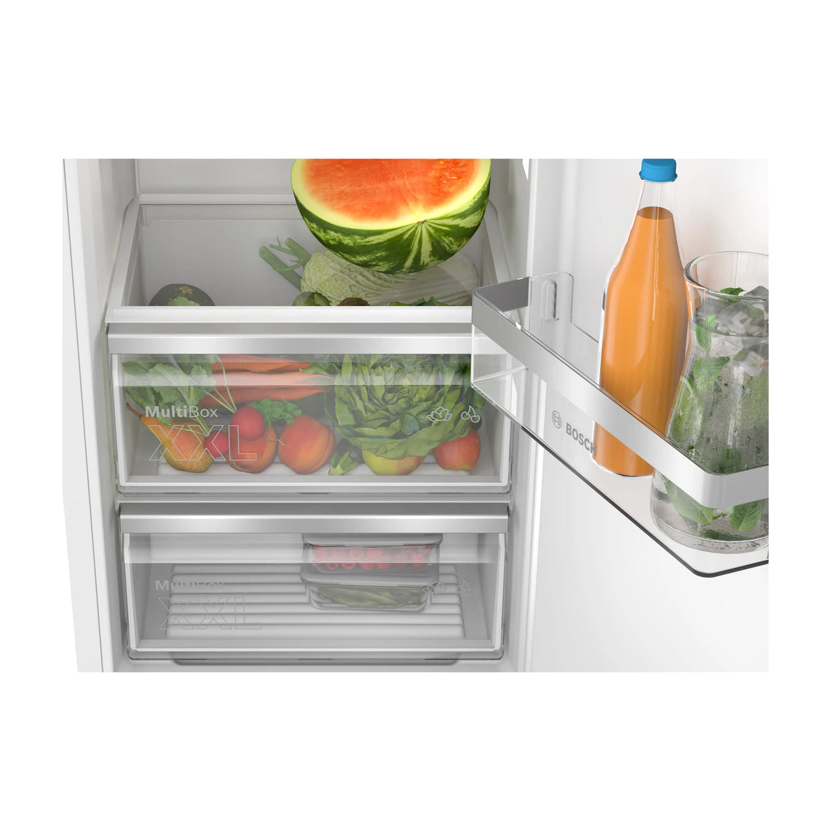 Frigorífico de una puerta Bosch KIL82VFE0 integrable, 280 l, clase E