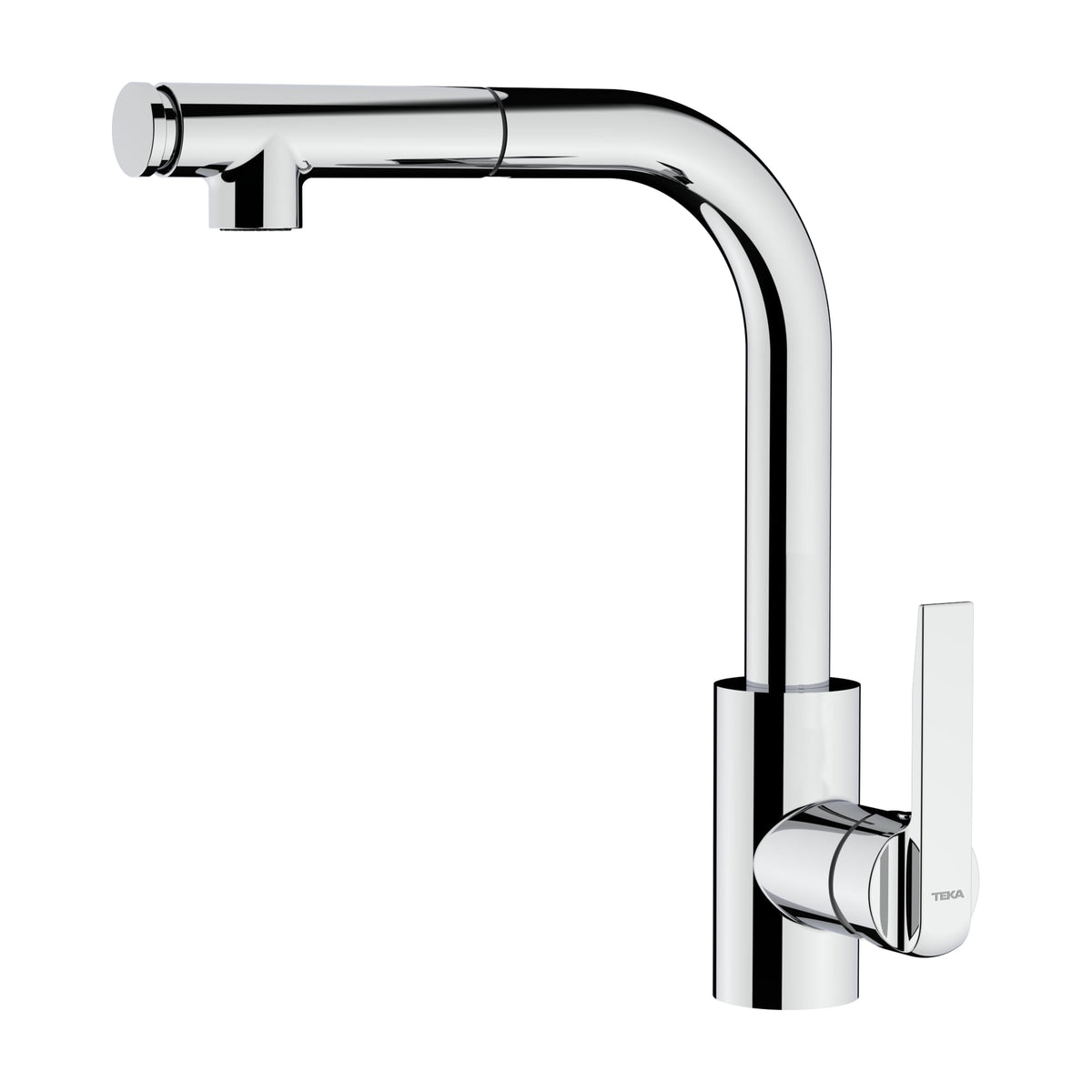 Grifo de cocina Teka IN 938 Plus extraíble de 2 funciones, cromado