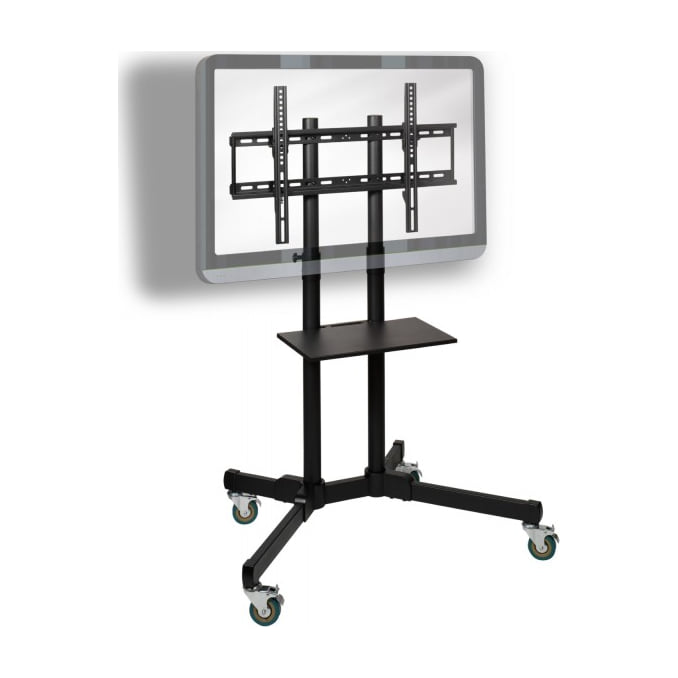 Soporte de TV móvil Vivanco FS 8060 D para 43 a 85 pulgadas, inclinable