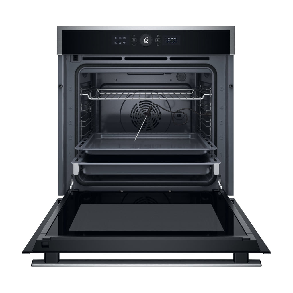 Horno multifunción Whirlpool WOI4S8PPM1SX, 73 l, pirolítico