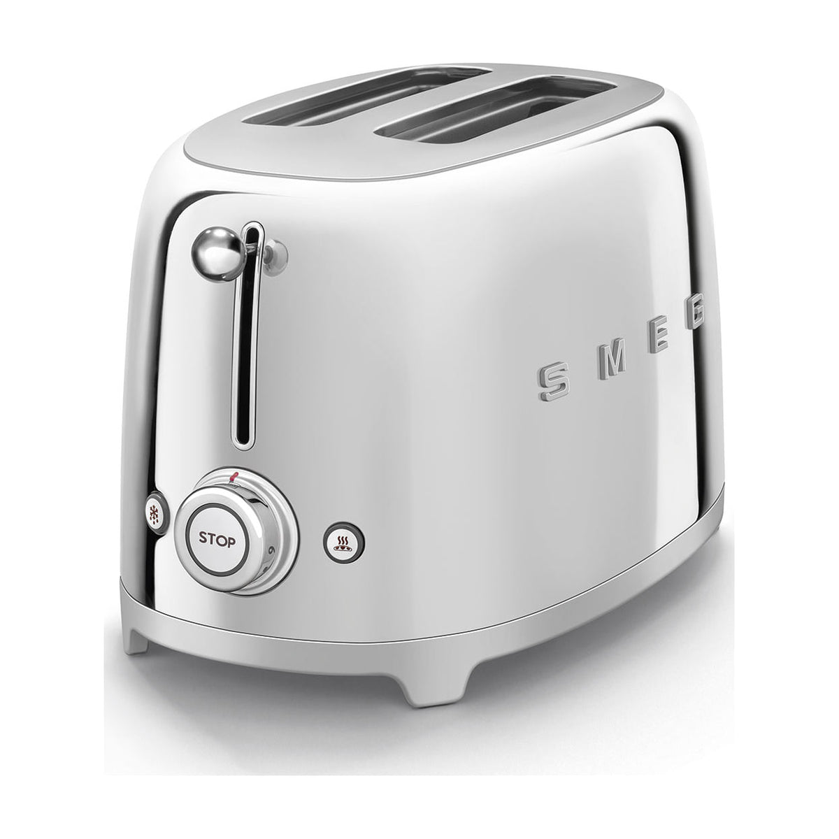 Tostadora Smeg TSF01SSEU de 2 ranuras y 6 niveles de tostado