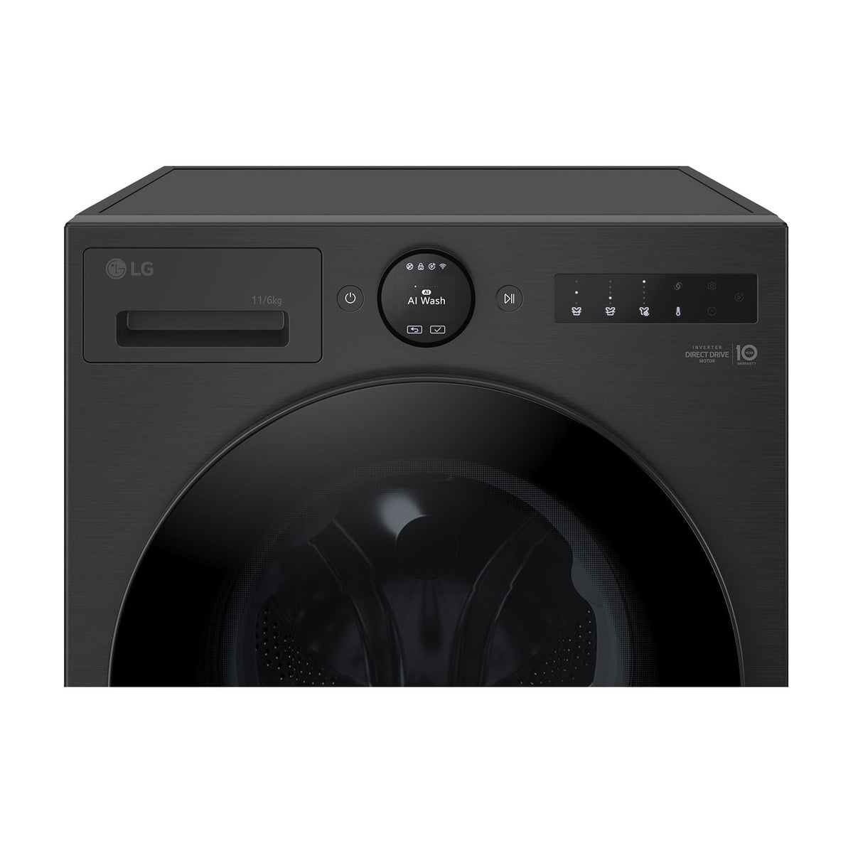Lavasecadora LG W4X7016TBB de 11/6 kg con AI Direct Drive y Wi-Fi
