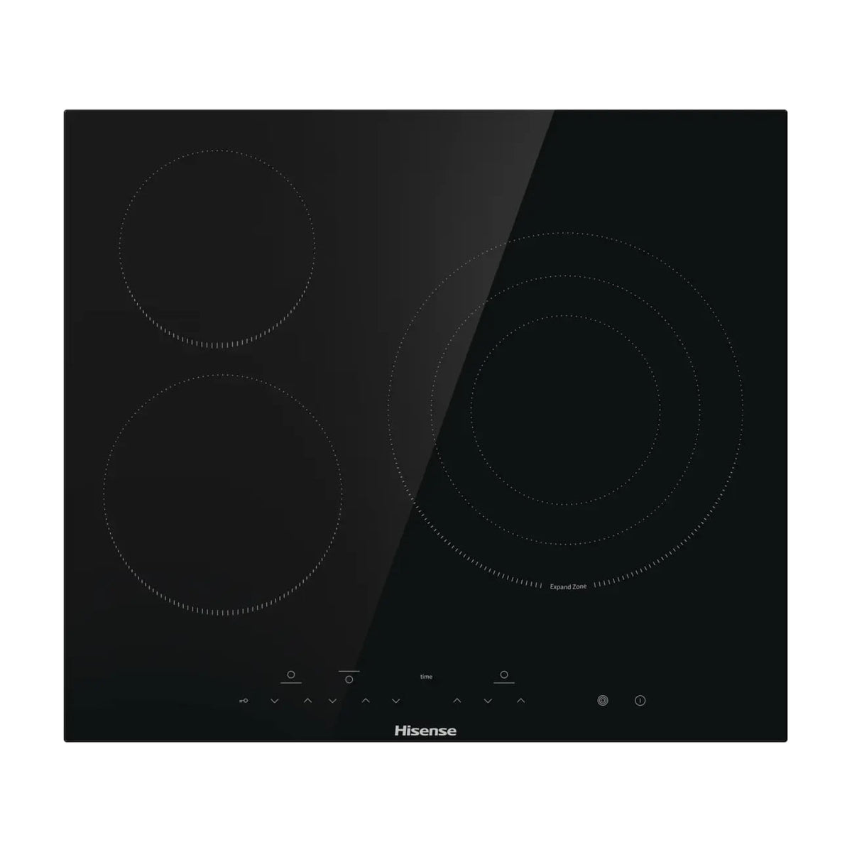 Placa vitrocerámica Hisense E6332BSCE de 3 zonas con control táctil