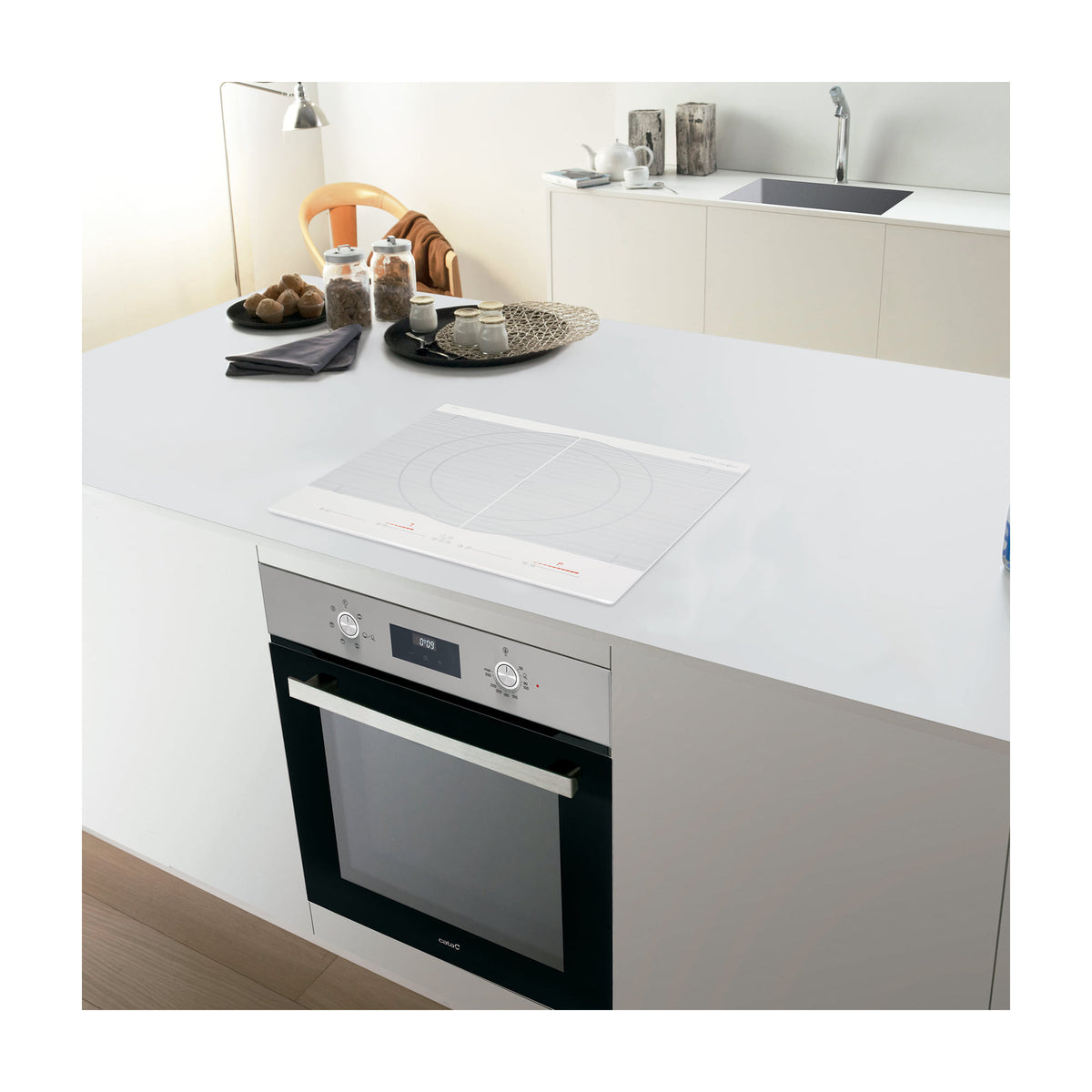 Placa de inducción CATA GIGA 600 WH de 59 cm con 4 zonas flexibles