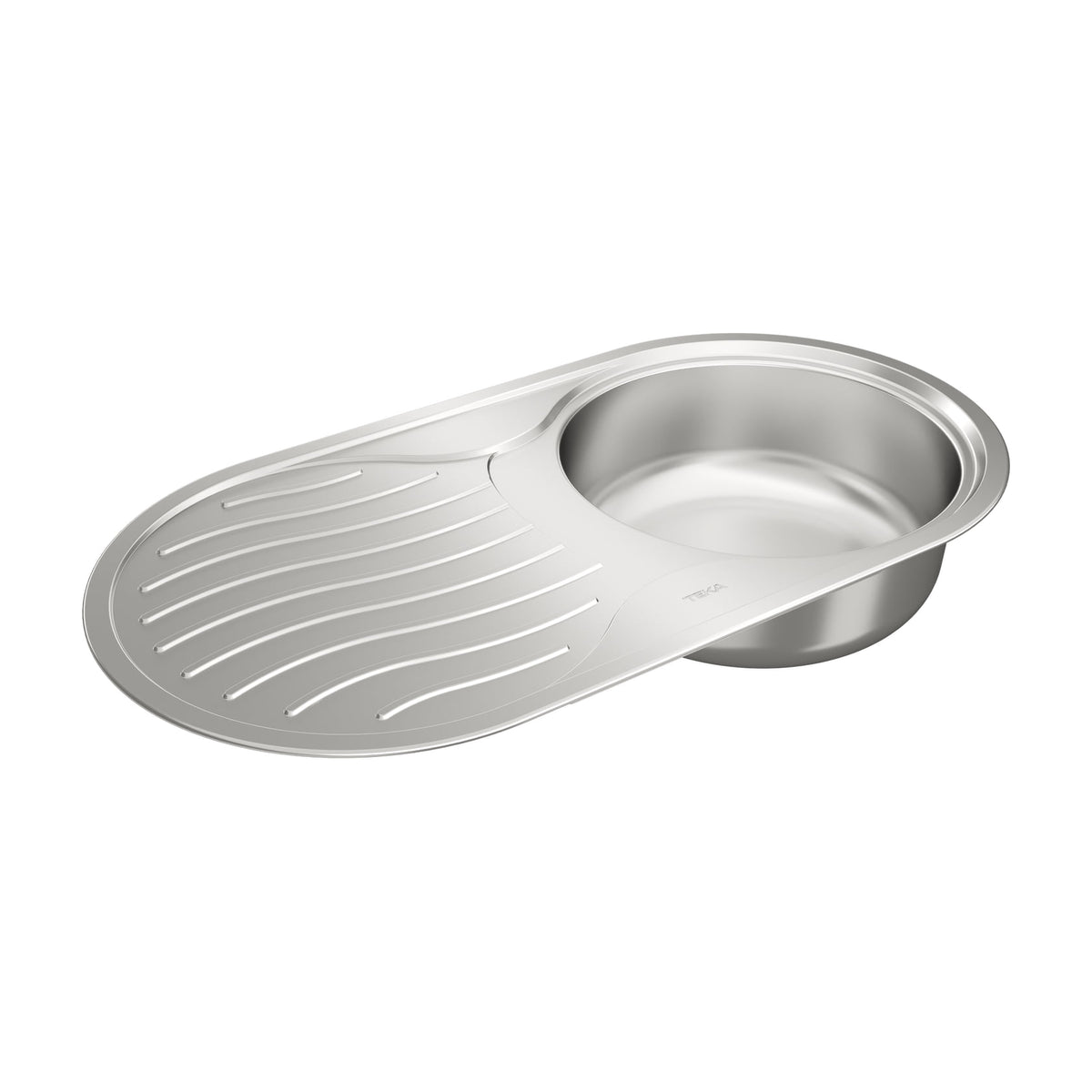Fregadero Teka DR-80 1C 1E de acero inoxidable con escurridor reversible