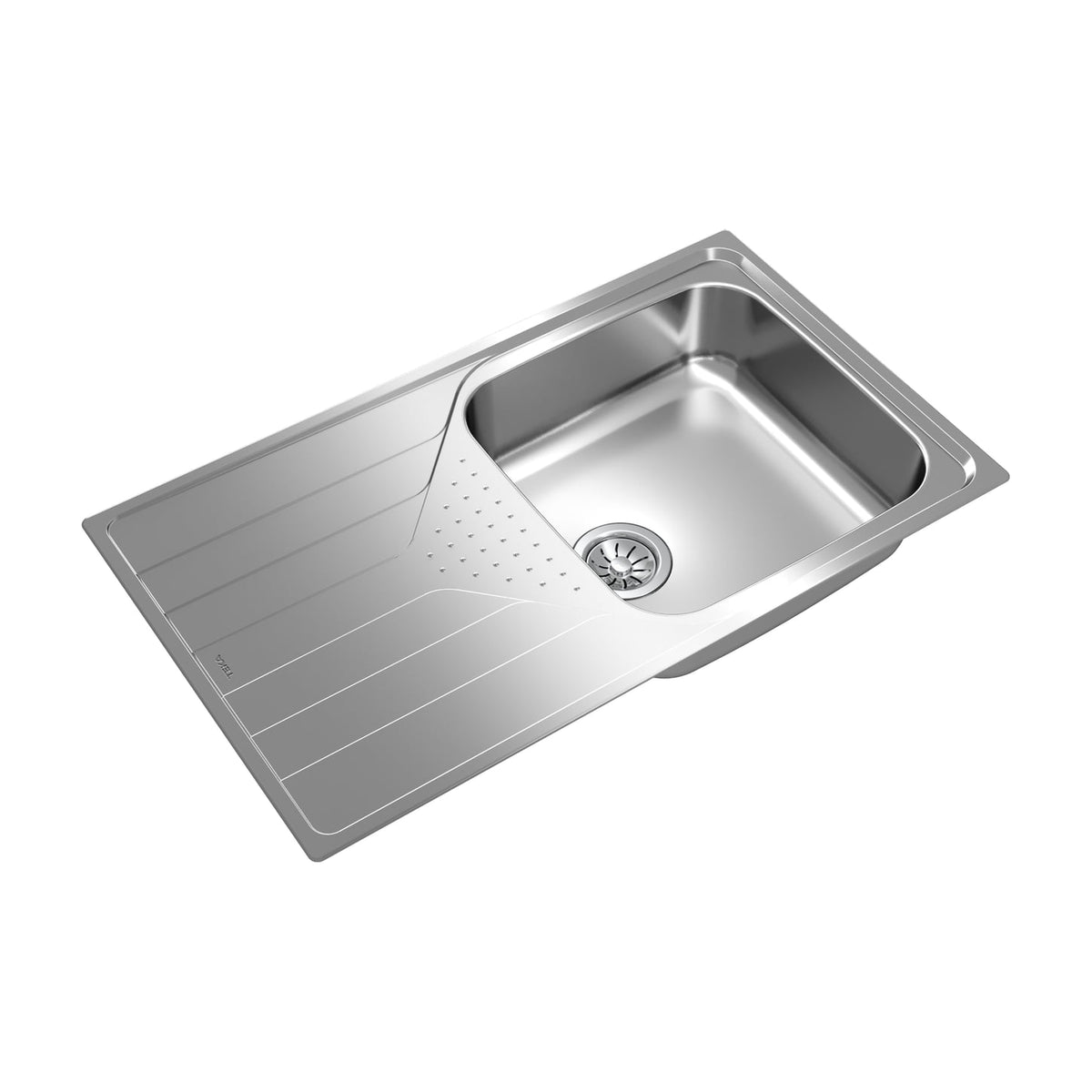 Fregadero Teka Universe 50 T-XP 1C 1E Plus de inox con escurridor reversible