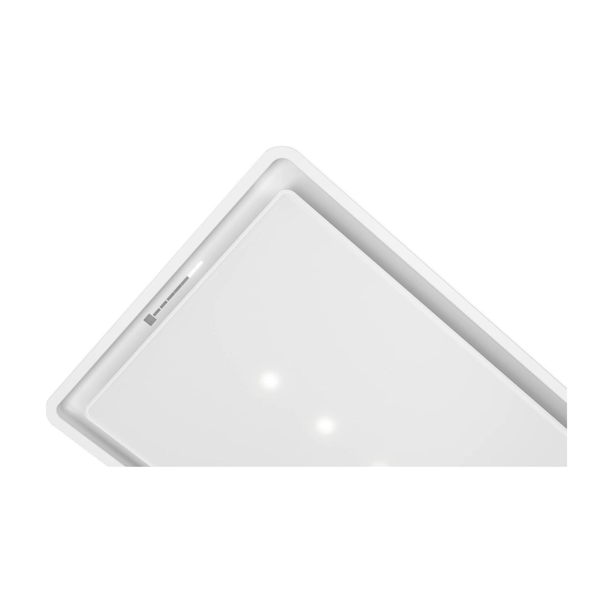 Campana de techo Bosch DRC99PS20, 90 cm, cristal blanco