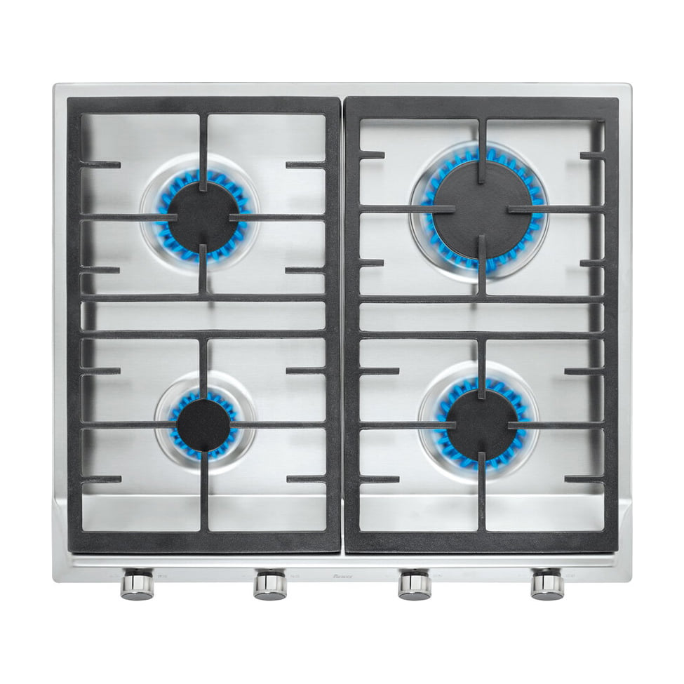 Placa de gas Teka EX 60.1 4G AI AL CI de 4 zonas, inox
