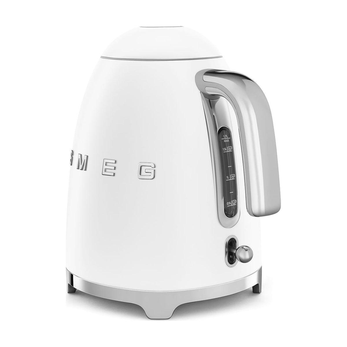 Hervidor de agua Smeg KLF03WHMEU de 1,7 l y 2400 W, blanco mate