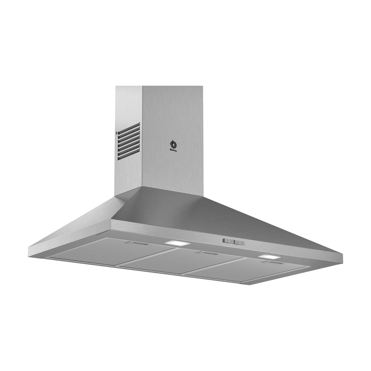 Campana decorativa Balay 3BC695MX de 90 cm en acero inoxidable con LED