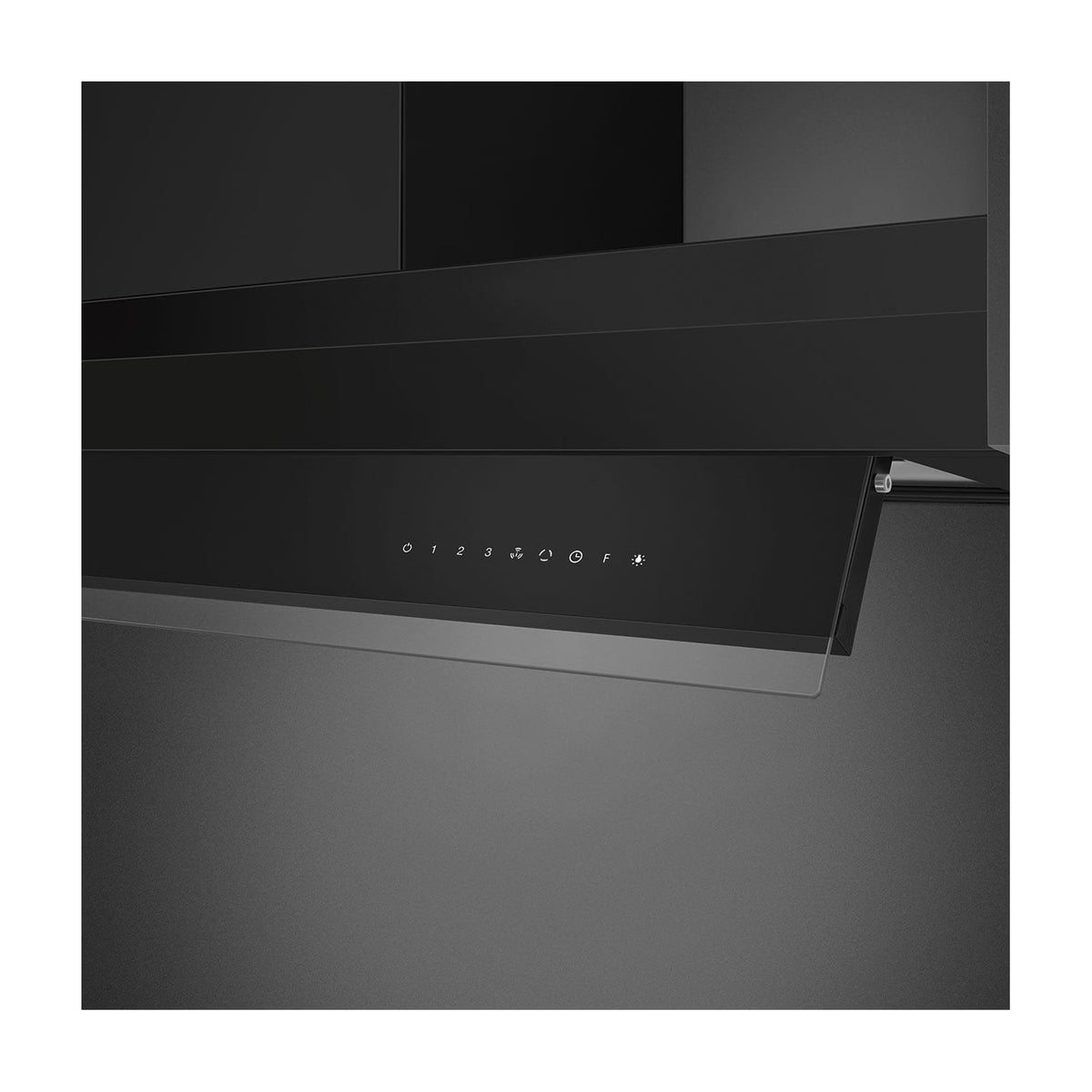 Campana integrable Smeg KSGT94BLV de 90 cm, negro mate y clase A