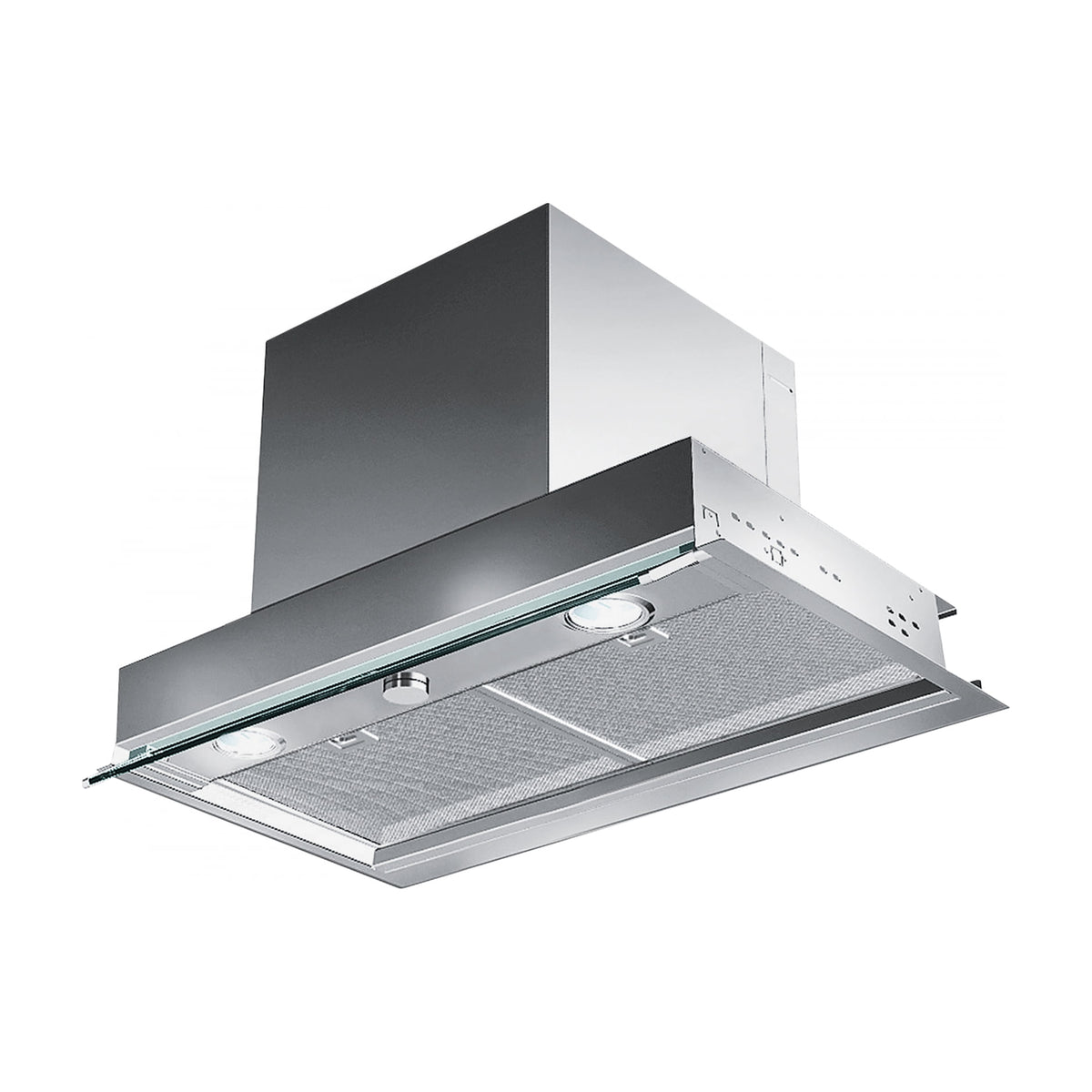 Campana integrable Mepamsa Discret 60 Inox, 60 cm y LED