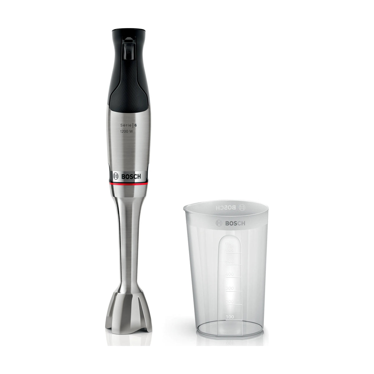 Batidora de mano Bosch MSM6M810 ErgoMaster, 1200 W y velocidad variable