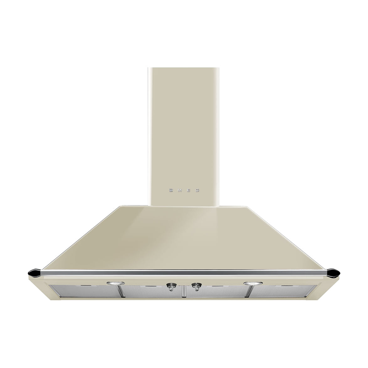 Campana decorativa Smeg KT110PE Victoria de 110 cm, crema