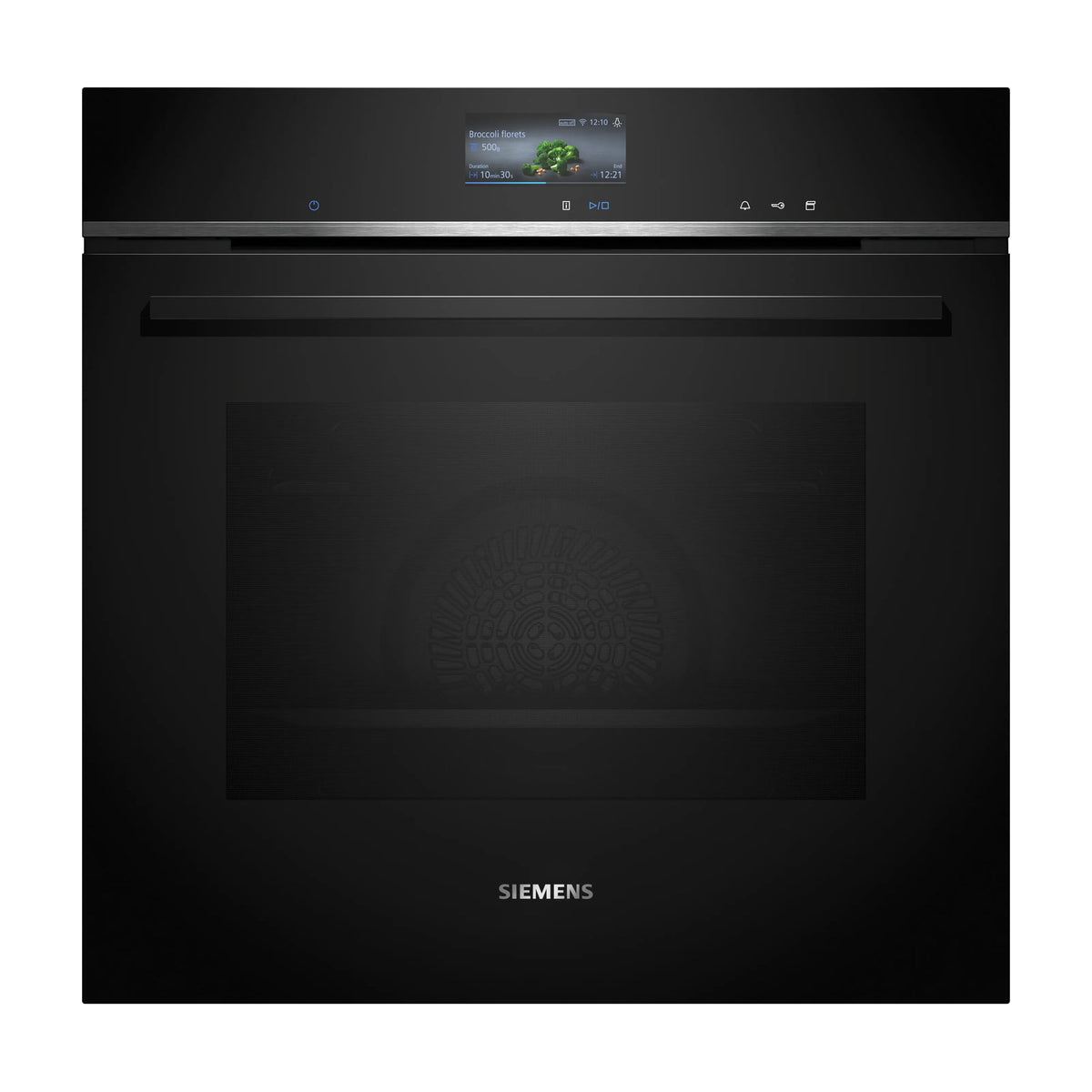 Horno de vapor Siemens HS736G3B1, 71 l, Home Connect