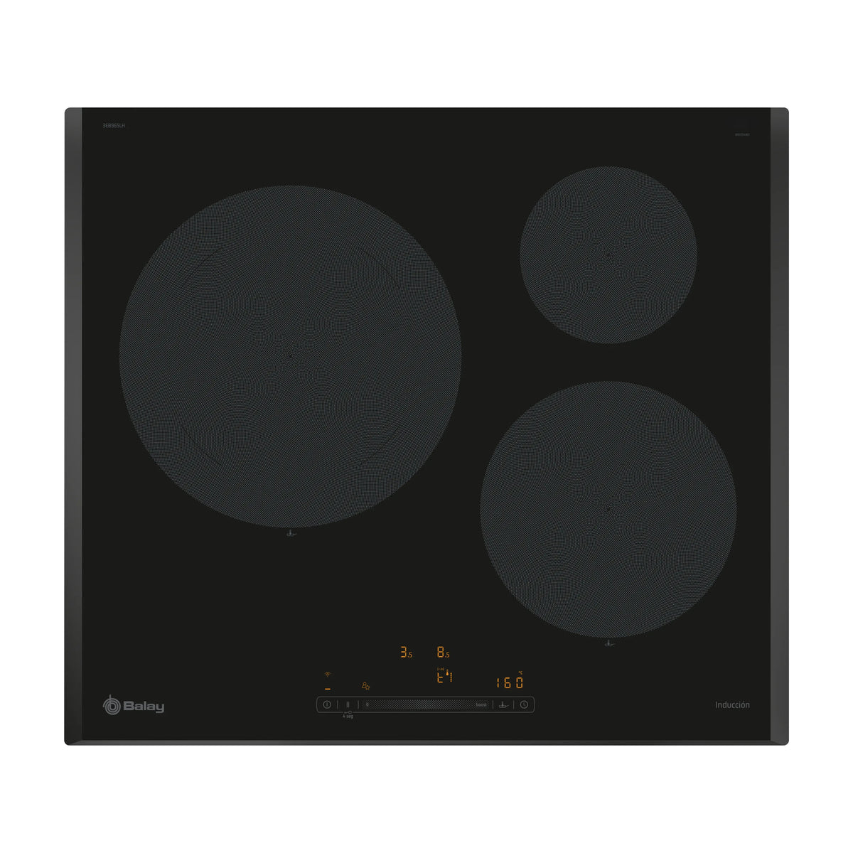 Placa de inducción Balay 3EB965LH de 60 cm con 3 zonas y Home Connect