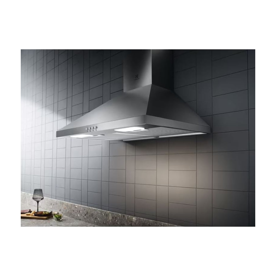Campana decorativa Electrolux LFC316X de 60 cm, 420 m³/h